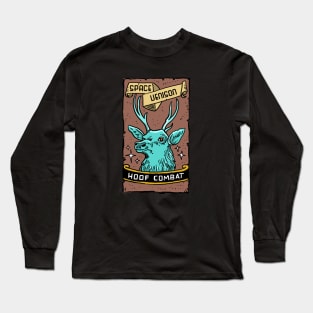 space venison hoof combat Long Sleeve T-Shirt